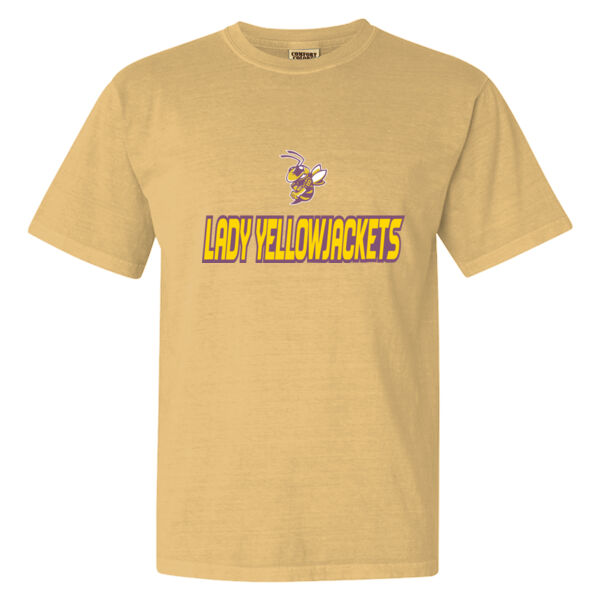Lady Yellowjackets - Heavyweight Ring Spun Tee Thumbnail