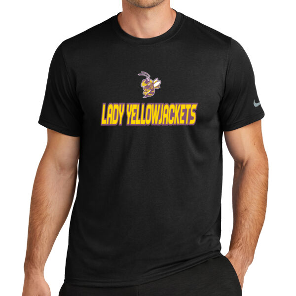 Lady Yellowjackets - Swoosh Sleeve rLegend Tee Thumbnail
