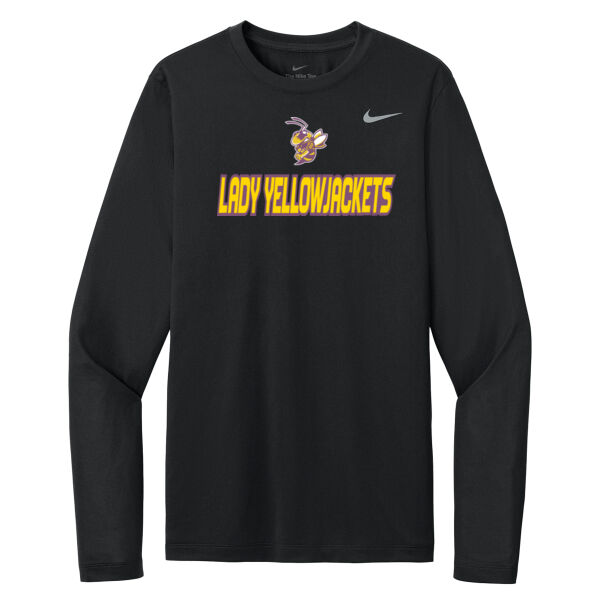 Lady Yellowjackets - Team rLegend Long Sleeve Tee Thumbnail