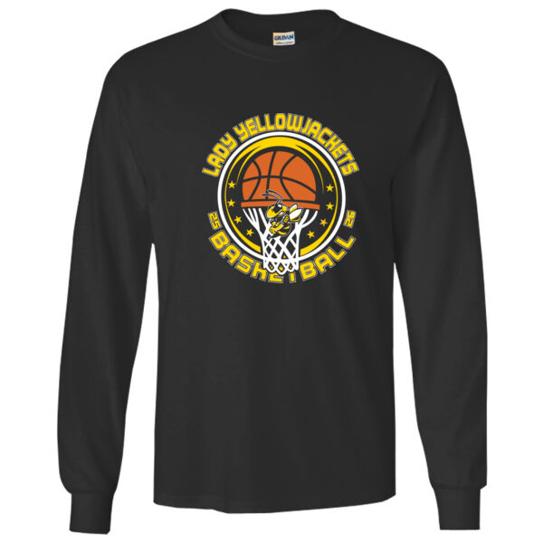 Lady Yellowjackets Basketball - Ultra Cotton® Long Sleeve T-Shirt Thumbnail