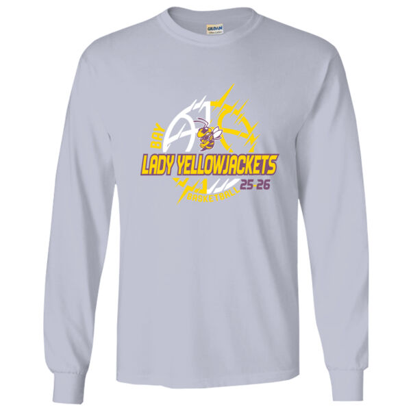 Bay Lady Yellowjackets - Ultra Cotton® Long Sleeve T-Shirt Thumbnail