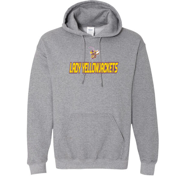 Lady Yellowjackets - Heavy Blend™ Hooded Sweatshirt Thumbnail